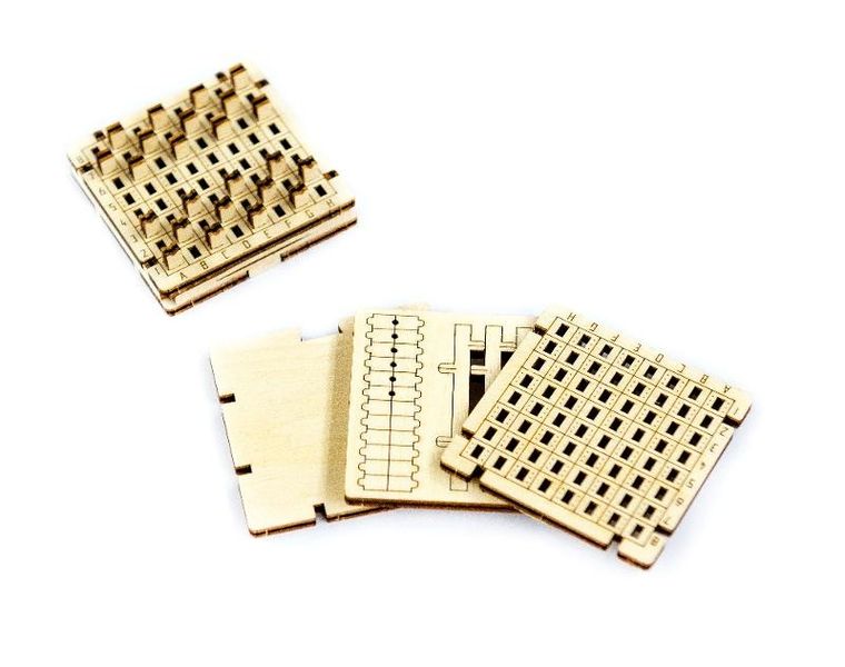 Wooden.City, Warcaby, gra drewniana