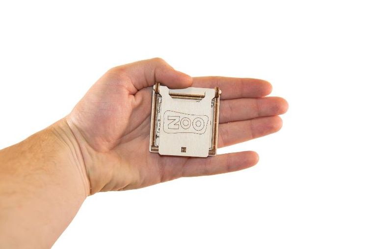 Wooden.City, ZOO, drewniane puzzle 3D