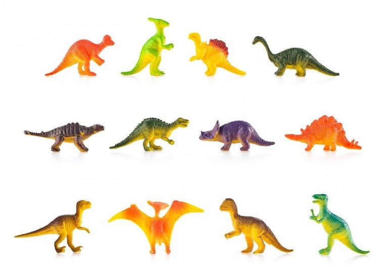 Woodyland, Dino, głowa dinozaura, zestaw figurek, 25 elementów