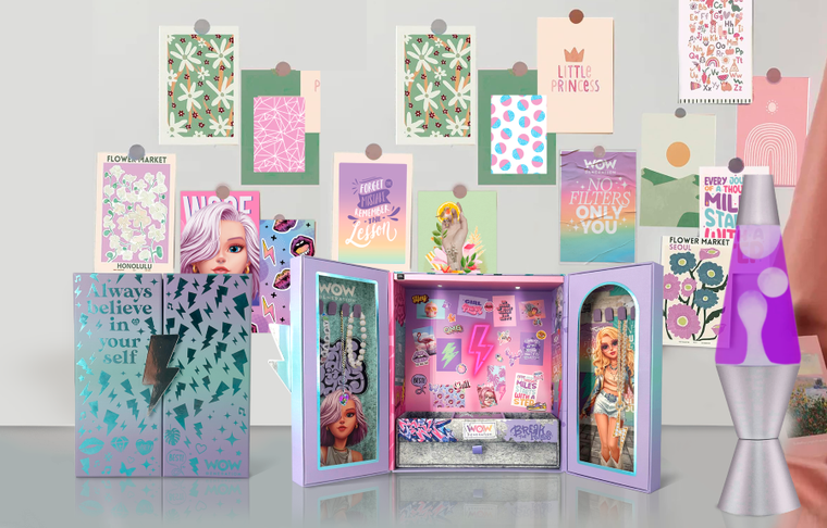 WOW Generation, pudełko na biżuterię, efekty świetlne