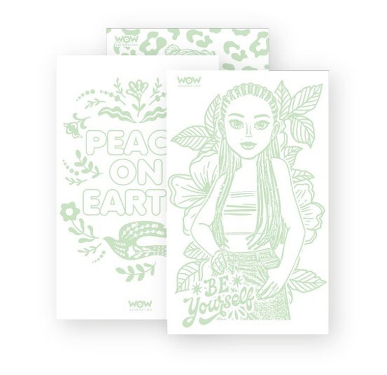 WOW Generation, zestaw artystyczny świecący w ciemności