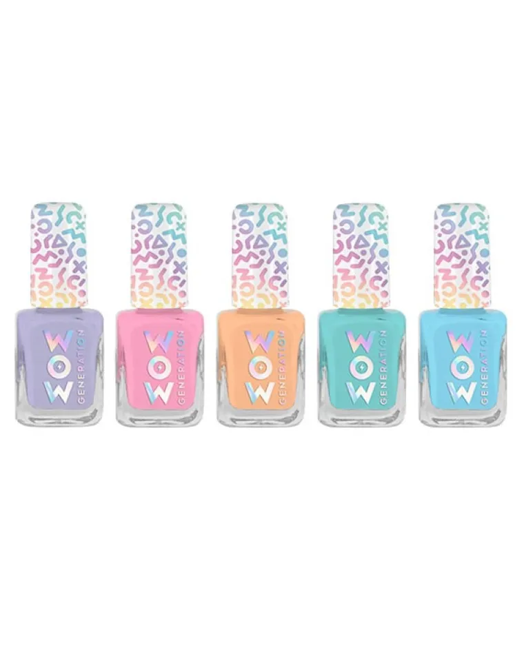 WOW Generation, zestaw lakierów do paznokci, pastelowe kolory