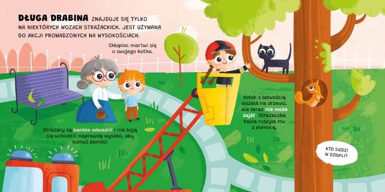 Wóz strażacki. Maszyny i pojazdy