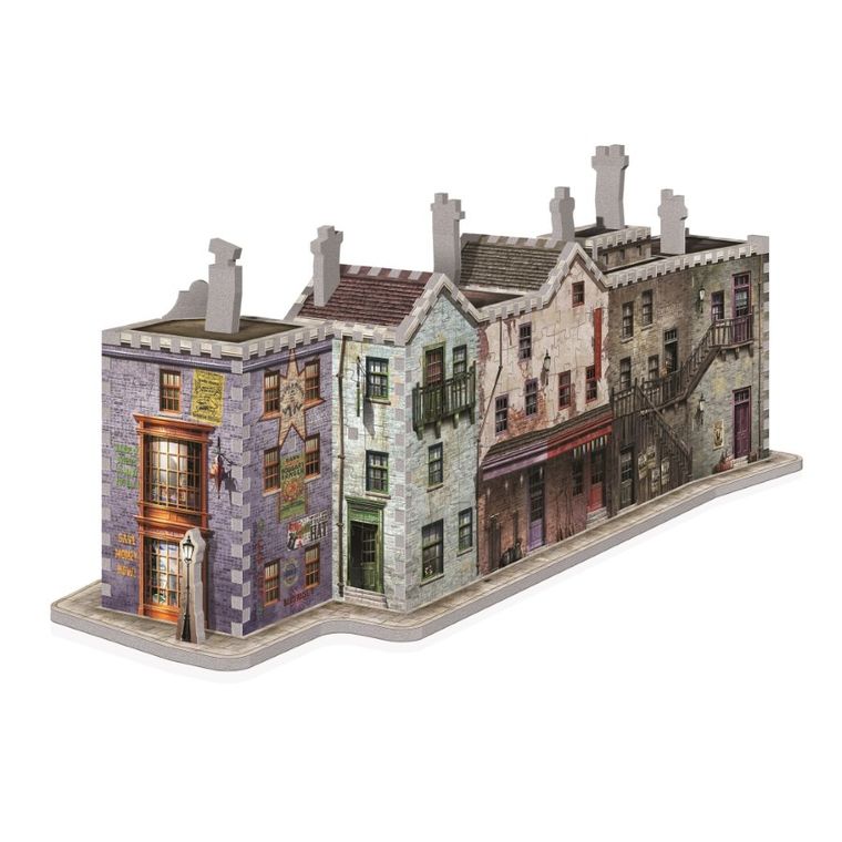 Wrebbit, Harry Potter, Diagonal Alley, puzzle 3D, 450 elementów