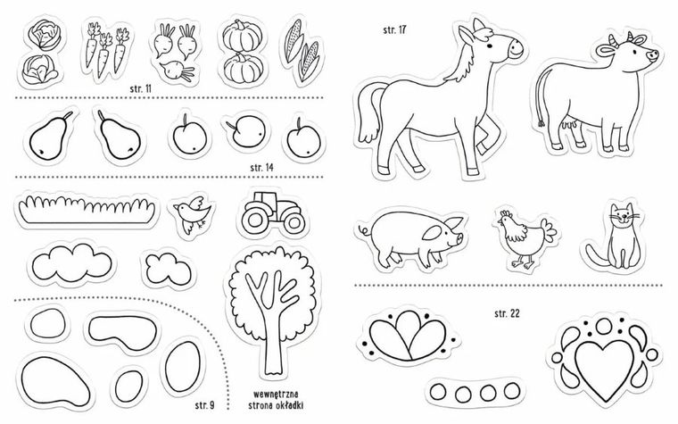 Wycieczka na wieś. Zabawy z Felusiem i Guciem
