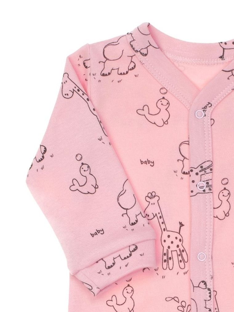 Wyprawka dziewczęca, różowa, 4 elementy, Nicol