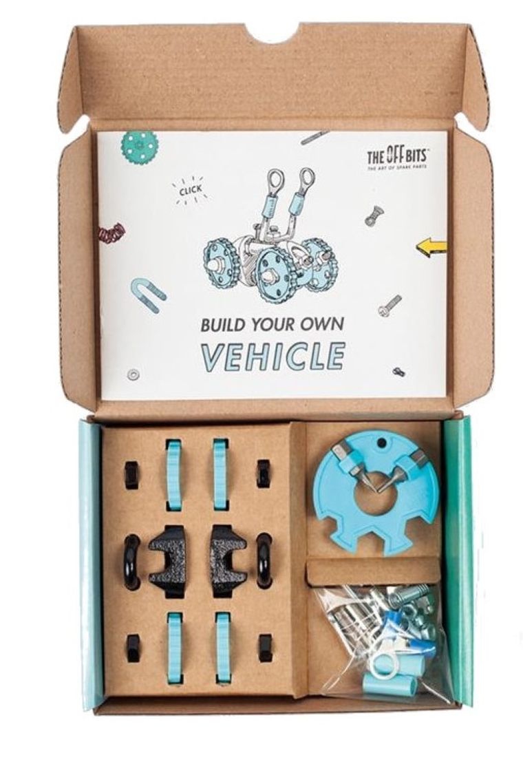 Wyścigowy Gearbit, zestaw konstrukcyjny