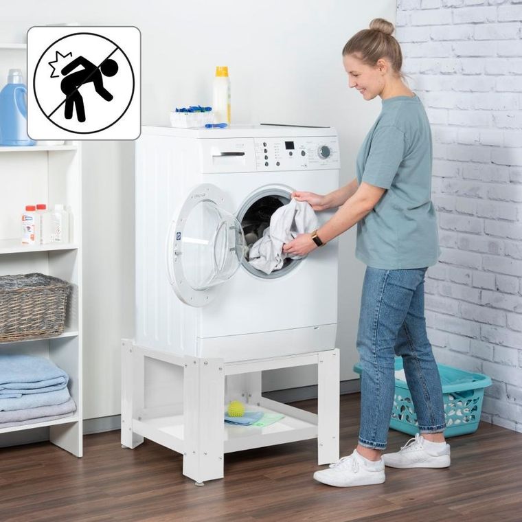 Xavax, podstawa do pralki z półką, 60-60 cm
