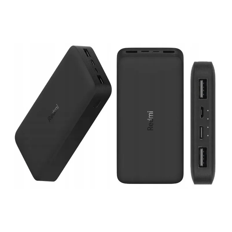 Xiaomi, Redmi 18W Fast Charger 20000mAh, powerbank, czarny