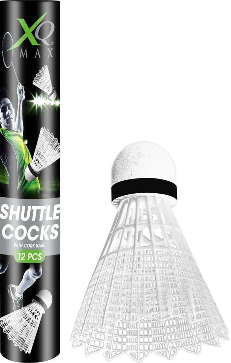 Xqmax, lotka badminton, nylon, 12 szt.