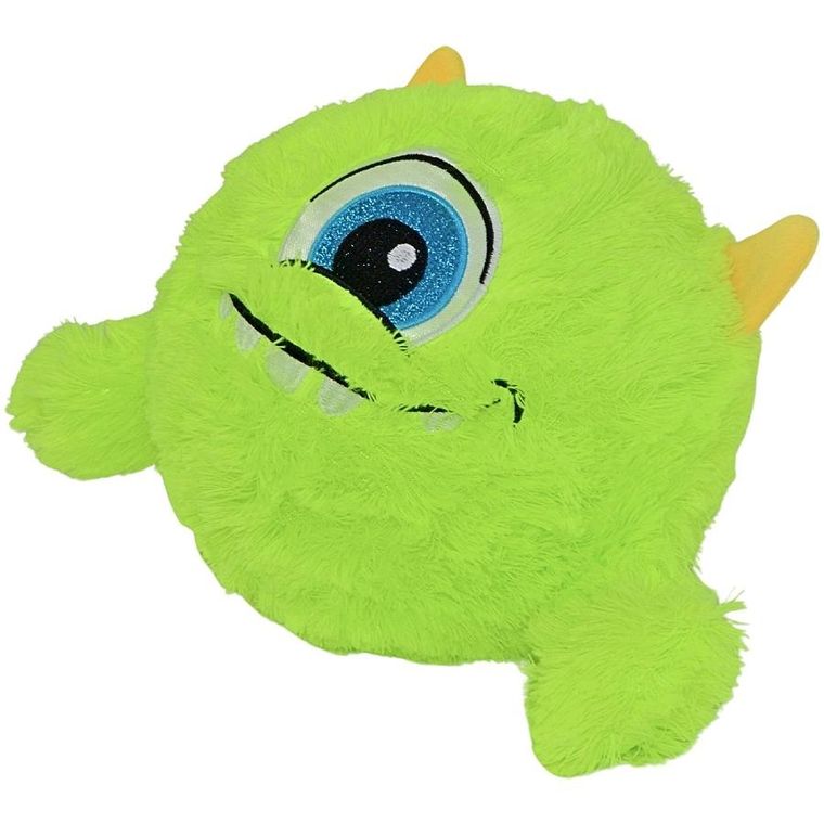 Xqmax, piłka pluszowa emoji z rączkami, zielona, 23 cm