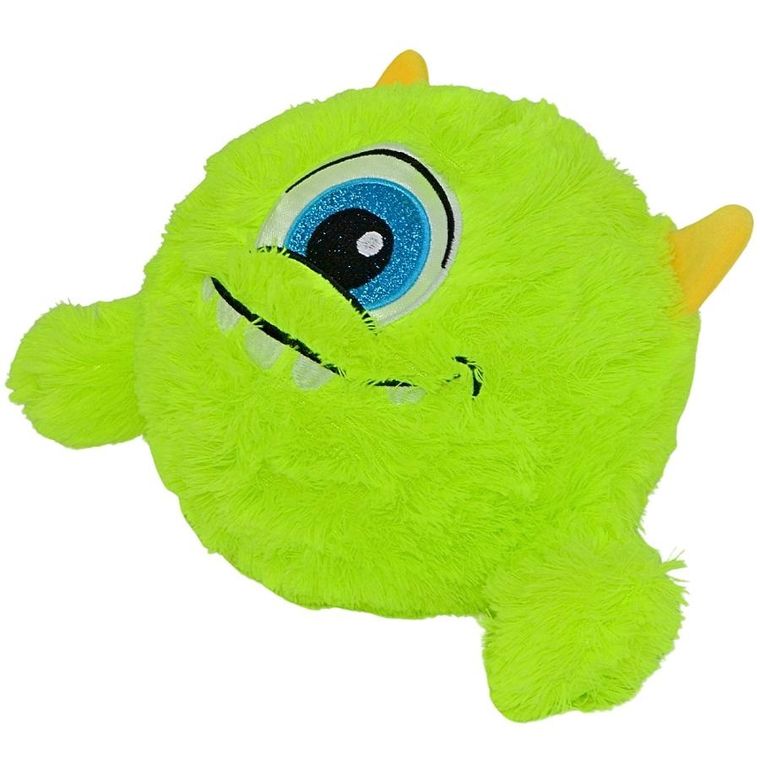 Xqmax, piłka pluszowa emoji z rączkami, zielona, 40 cm