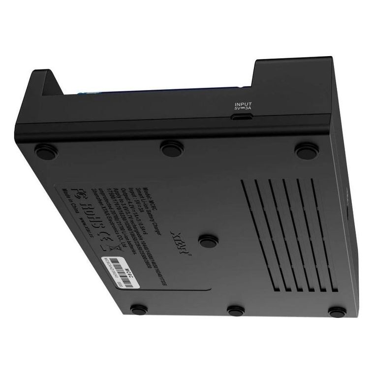 Xtar, MC6C, ładowarka do akumulatorów cylindrycznych, 6 kanałów, LI-ION 18650