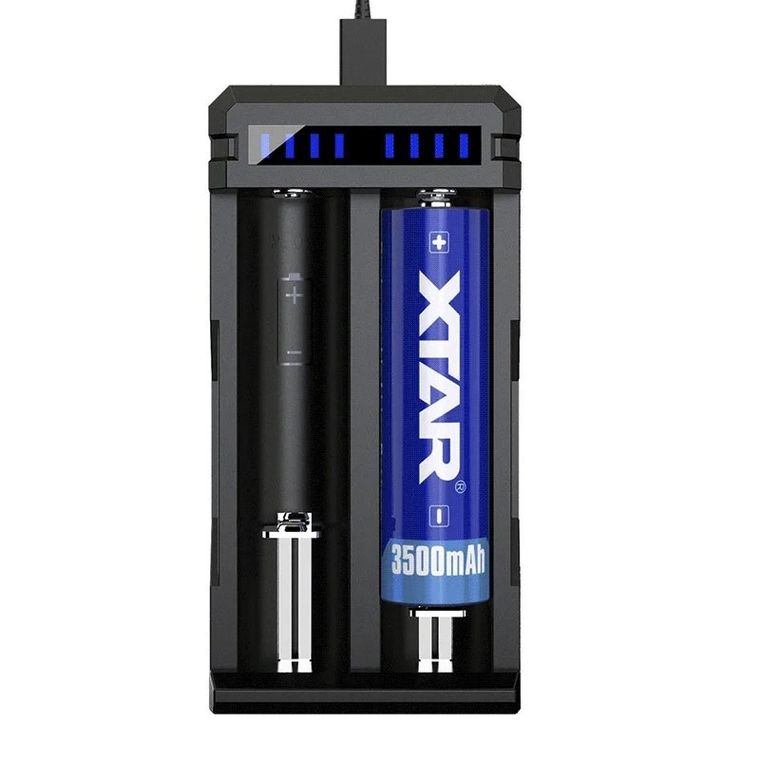 Xtar, SC2, ładowarka do akumulatorów Li-Ion 18650 USB-C
