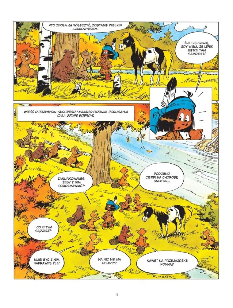 Yakari. Tom 17. Potwór z jeziora