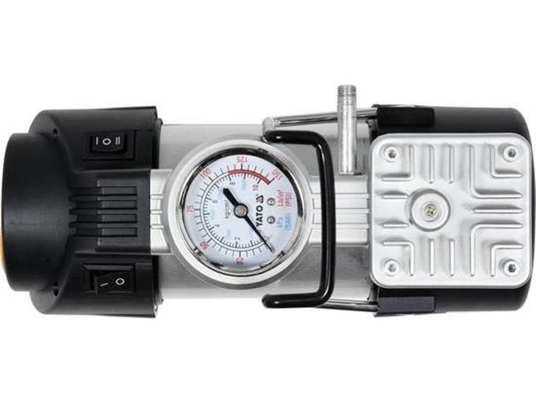 Yato, kompresor samochodowy + lampa LED, 180W, YT-73460