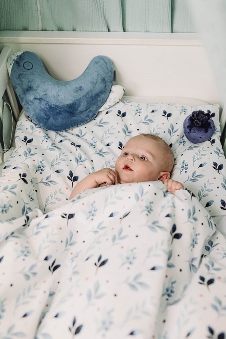 Yoonco, Berry, 2-częściowy komplet pościeli bawełnianej, 135-100 cm