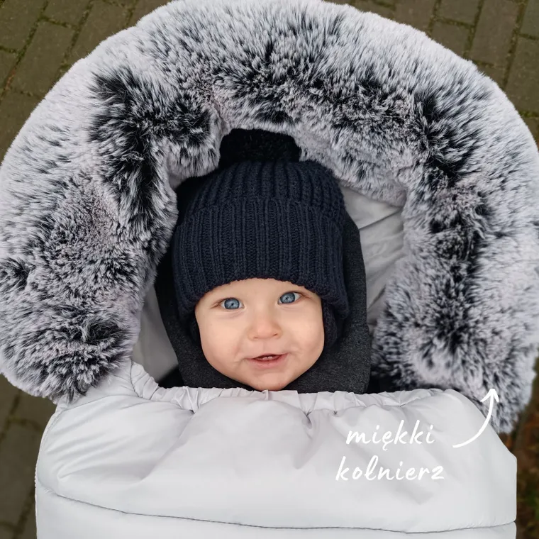 Yoonco, Dove, śpiworek do wózka, regulowany, 5-punktowy