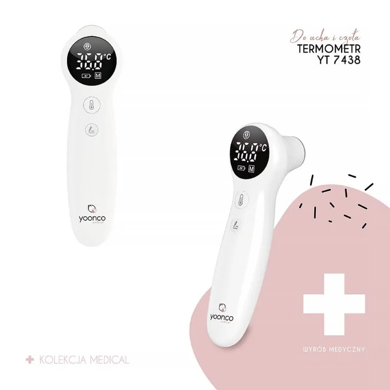 Yoonco, termometr do ucha i czoła