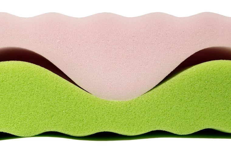 Yoonco, Wave, materac do łóżeczka dziecięcego, 120-60 cm