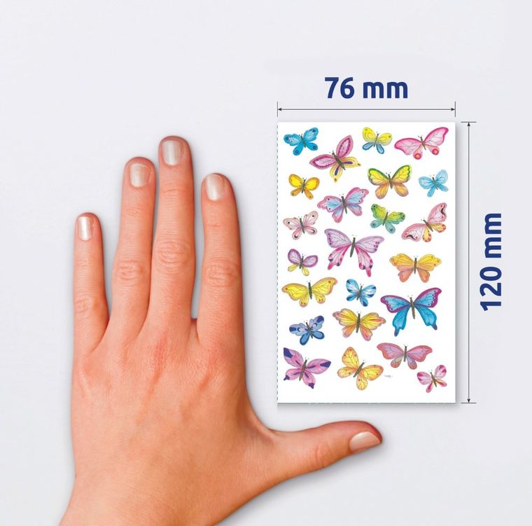 Z-Design, naklejki, motyle