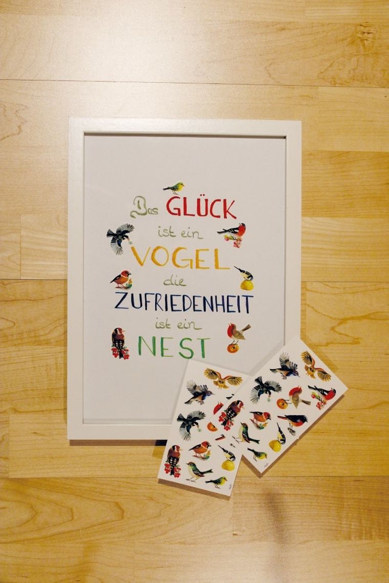 Z-Design, naklejki, ptaki