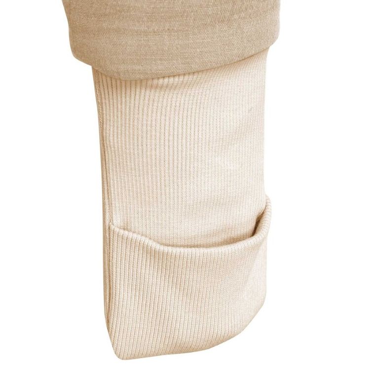 Zaffiro, Malaga, śpiworek do spania z nogawkami, muślinowy, TOG 1.5, beige, 1-2l