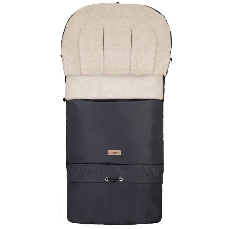 Zaffiro, SleepGrow Aspen, regulowany śpiwór, anthracite, 0-36 m