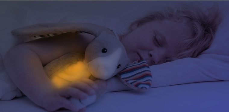 Zazu, Bo Bunny, królik, pluszowa lampka nocna