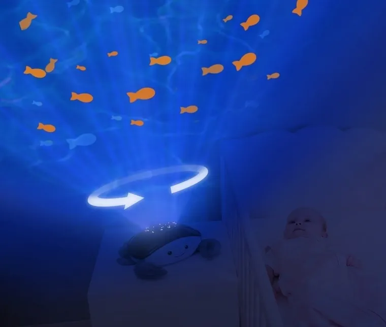 Zazu, Krab Cody, projektor oceanu