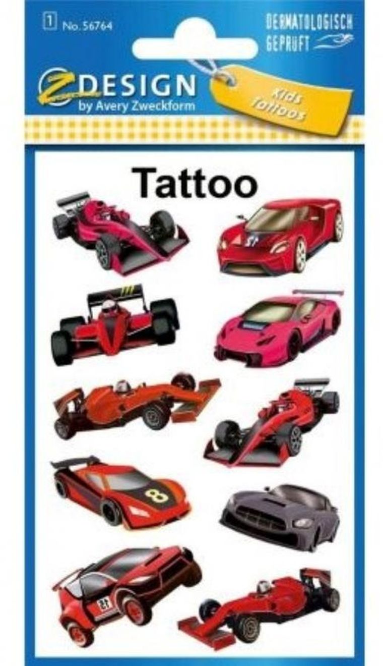 Zdesign, tatuaże, Samochody wyścigowe