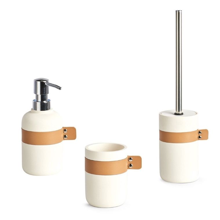 Zeller, dozownik z pompką na mydło w płynie, biały