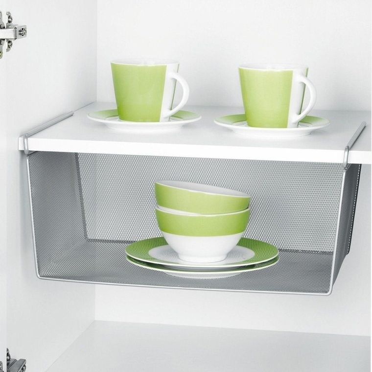 Zeller, koszyk kuchenny, do szafki, wiszący, 43-26-19 cm