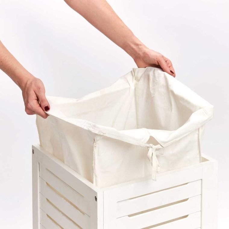 Zeller, pojemnik Scandinawian, na pranie, bieliznę, ubrania
