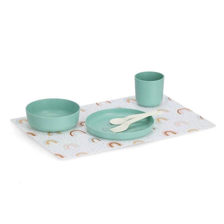 Zeller, Rainbow, plastikowa mata pod talerz, 45-30 cm