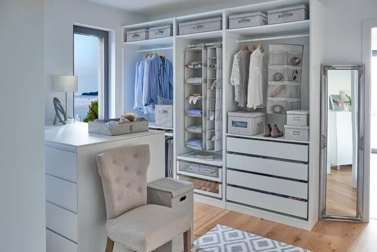 Zeller, składane pudełko do przechowywania, materiałowe, 61,5-38-16,5 cm