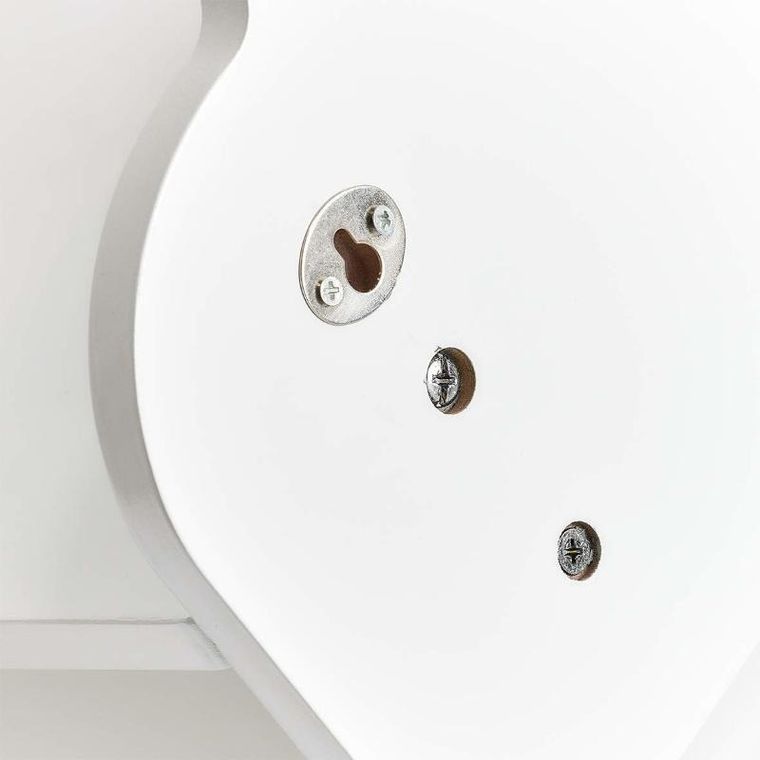 Zeller, wieszak na ubrania dziecięce, Cloud, z półką, 2w1