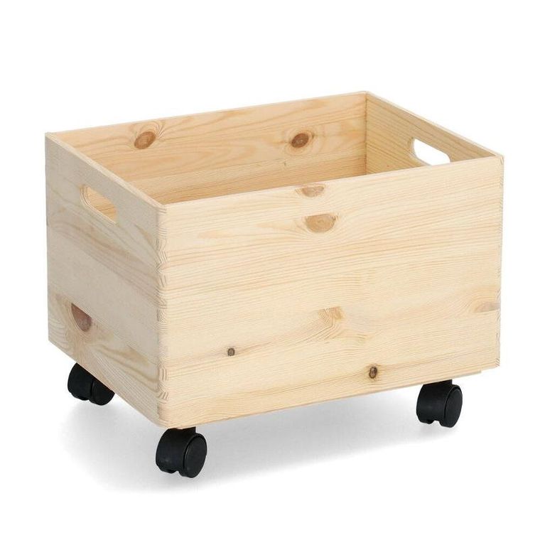 Zeller, wózek na pudła, drewno sosnowe