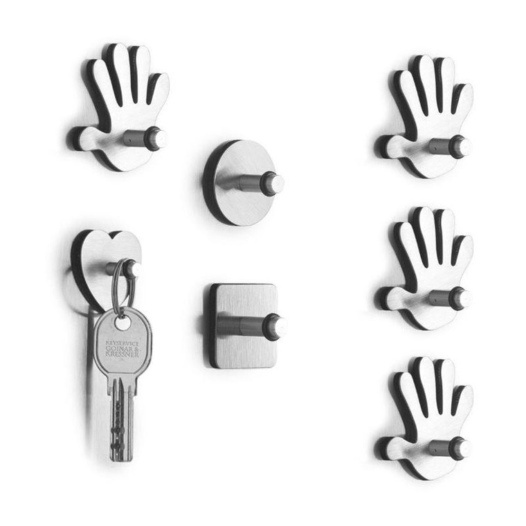 Zeller, zestaw haczyków magnetycznych, 3 szt.