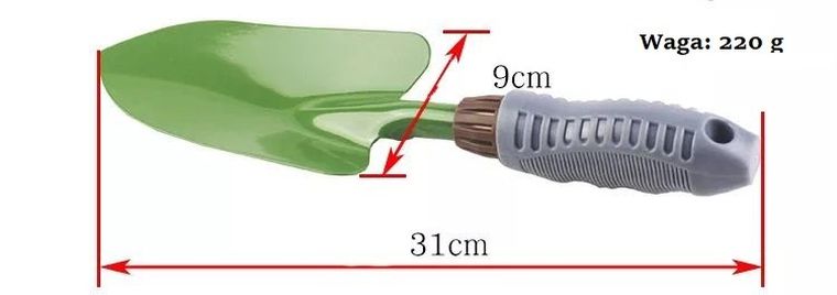 Zestaw narzędzi ogrodowych, 4-częściowy