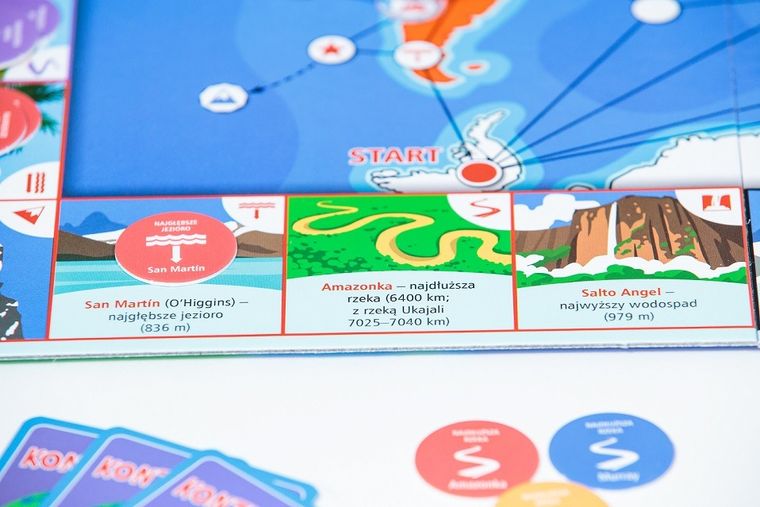 Zielona Sowa, Kontynenty, gra edukacyjna