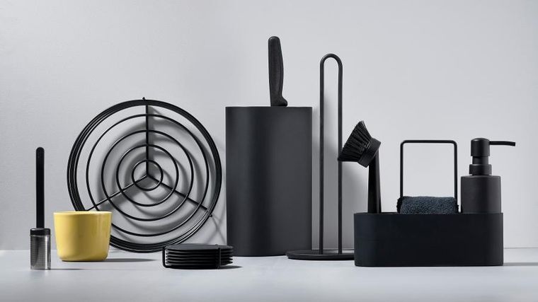 Zone Denmark, blok na noże, 17 cm, Singles black