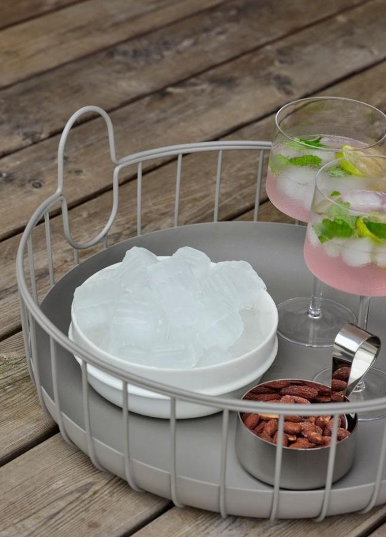 Zone Denmark, Inu, kosz do przechowywania, taupe, 38-18 cm