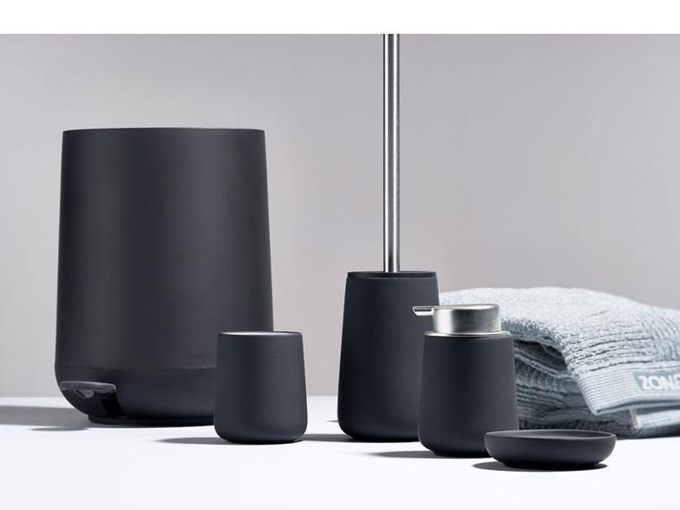 Zone Denmark, Nova, kosz łazienkowy na śmieci, 5l, czarny