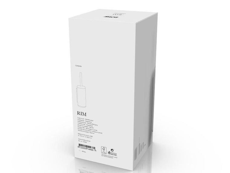 Zone Denmark, Rim, szczotka ścienna do WC, white