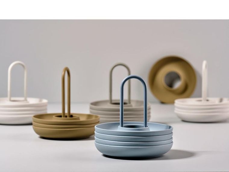 Zone Denmark, Singles, kieliszek do jajek, jasnoszary, 4 szt.