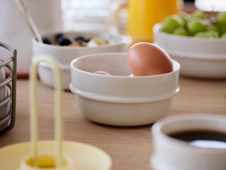 Zone Denmark, Singles, kieliszki do jajek, limestone, 4 szt.