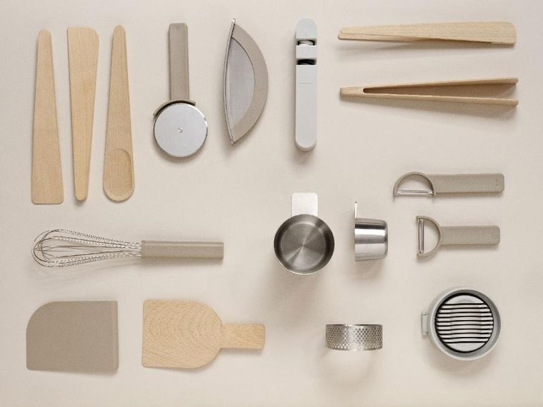 Zone Denmark, skrobak kuchenny, wielofunkcyjny, Singles Soft Taupe