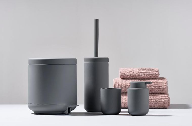 Zone Denmark, Ume, kosz na śmieci, szary, 4l