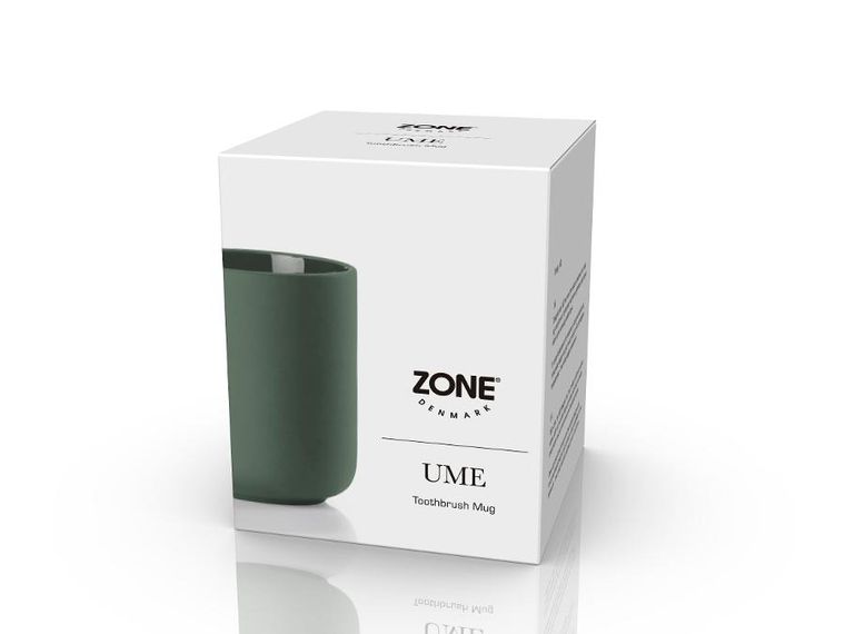 Zone Denmark, Ume, kubek na szczoteczki do zębów, olive green